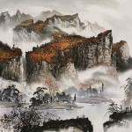 Zhangjiajie Unique Dinas Painting 