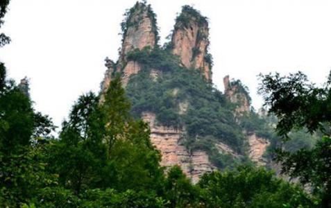 Jinbian stream's Marvellous mountains 