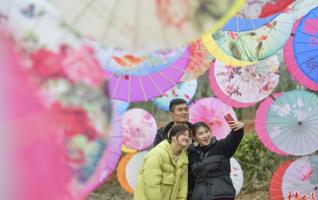 Oil-paper Umbrella Exhibition in Daoxian County